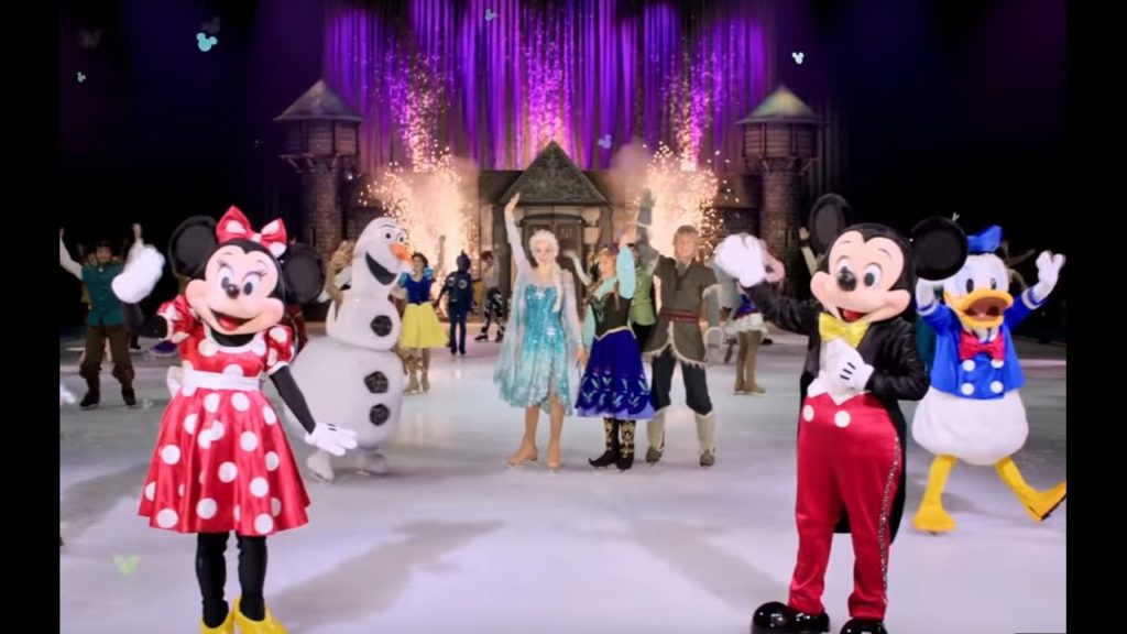 ダラス、Disney on Ice ディズニーのアイススケートショー , 4月4日から8日