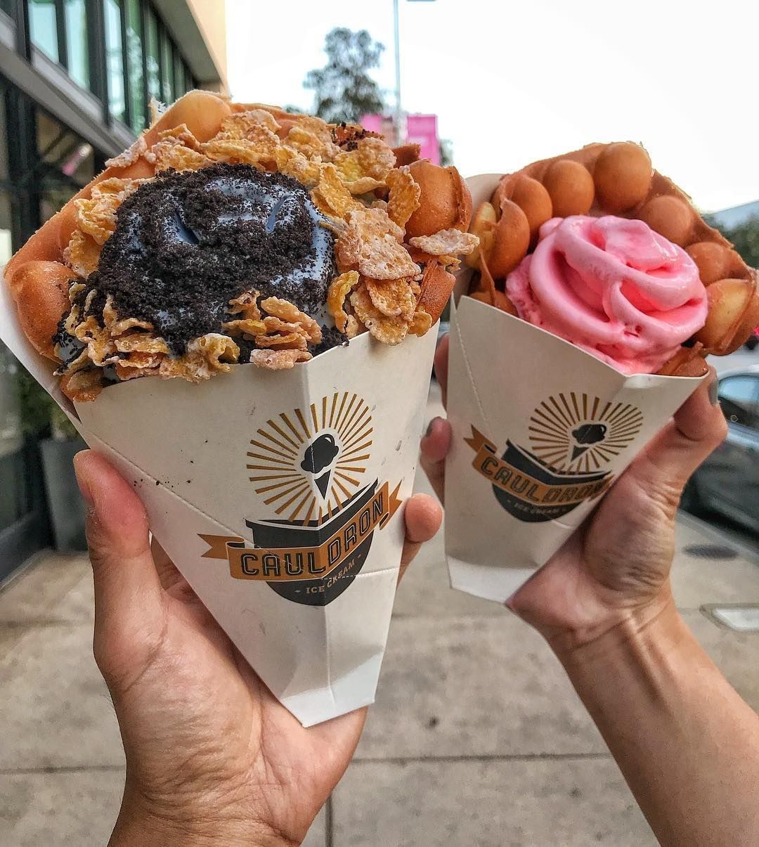 Dallas市 アメリカで人気のパッフルアイスクリーム店がオープン Cauldron Dallajapa Com